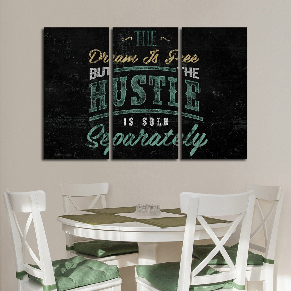 Hustle Sold Separately Multi Panel Canvas Wall Art