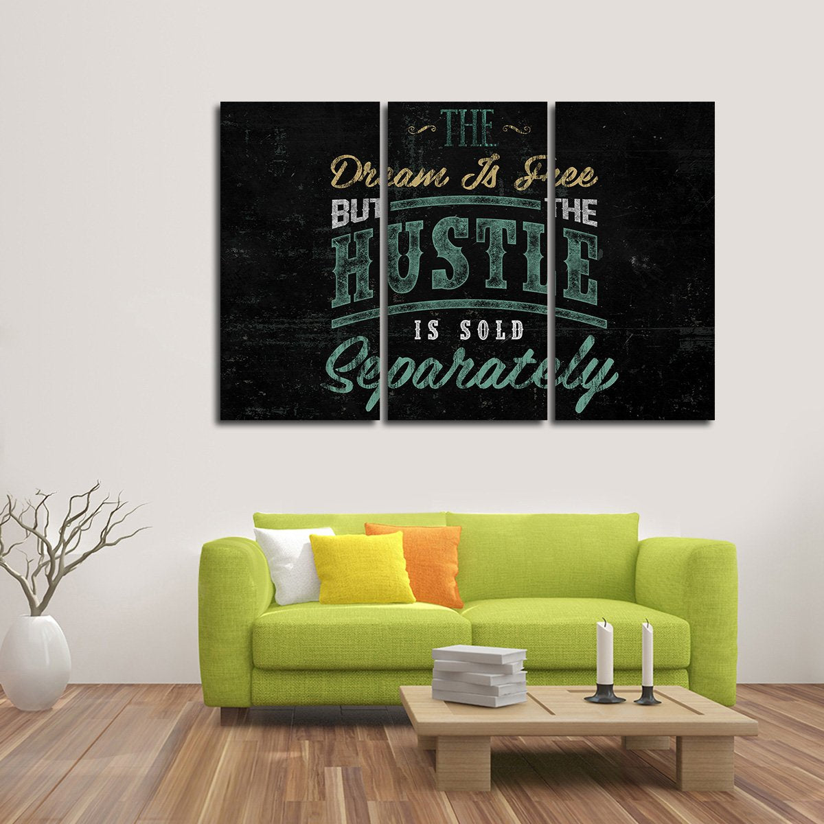 Hustle Sold Separately Multi Panel Canvas Wall Art