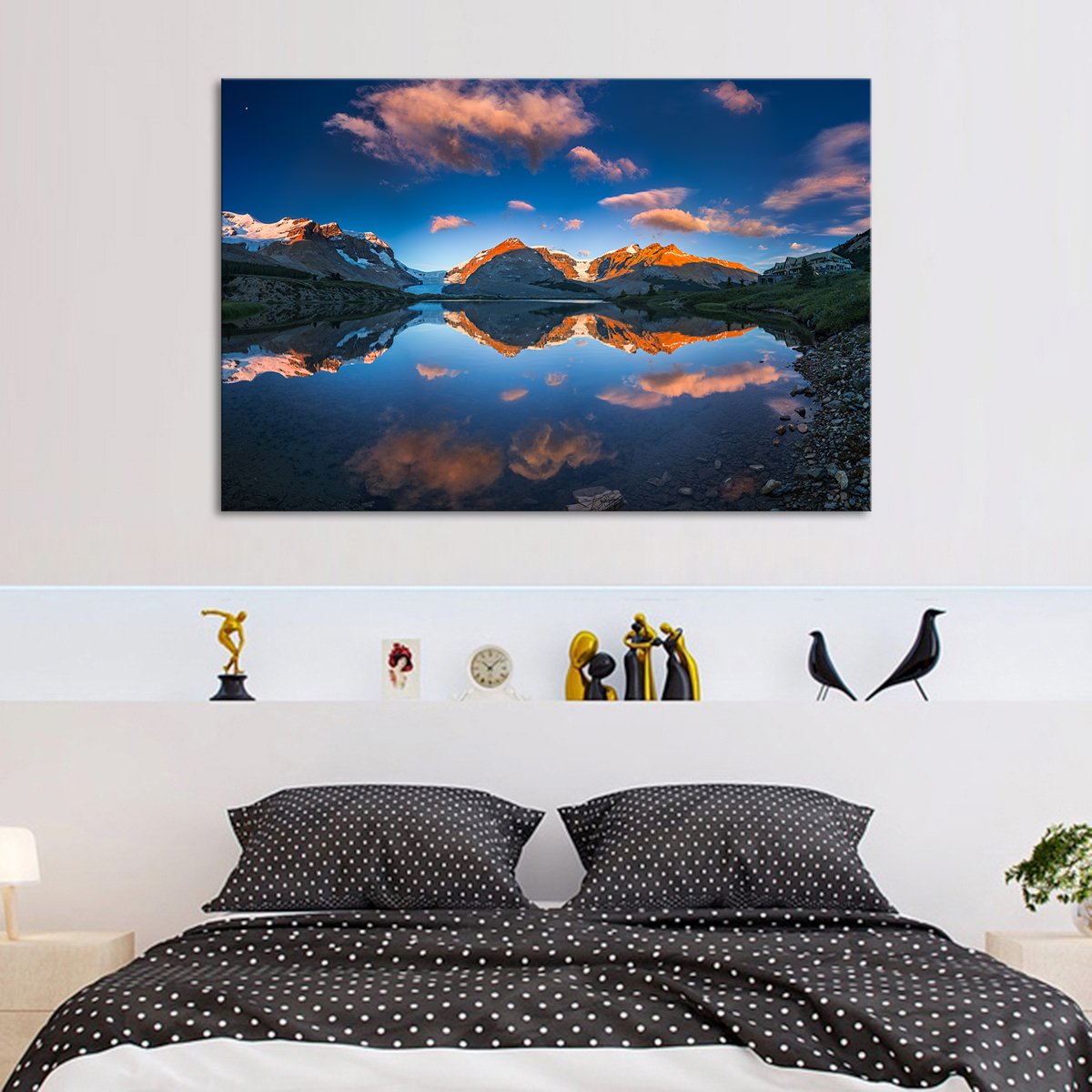 Icefield Glacier Multi Panel Canvas Wall Art