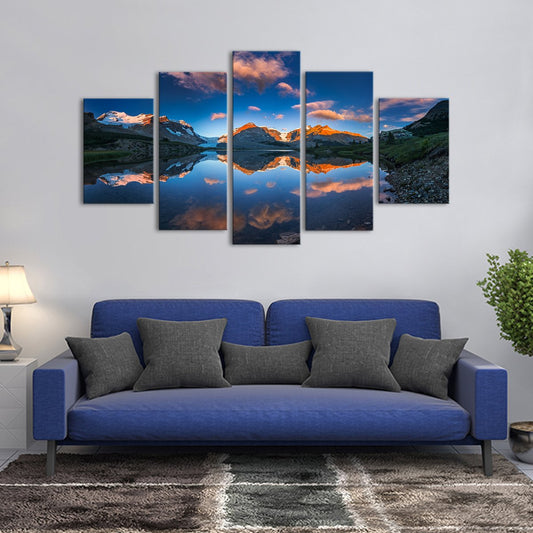 Icefield Glacier Multi Panel Canvas Wall Art