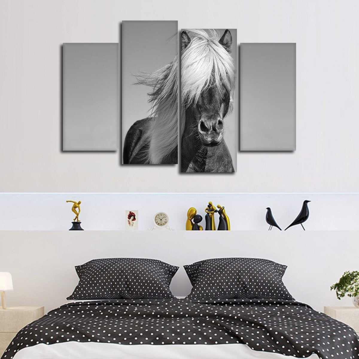 Iceland Pony Multi Panel Canvas Wall Art