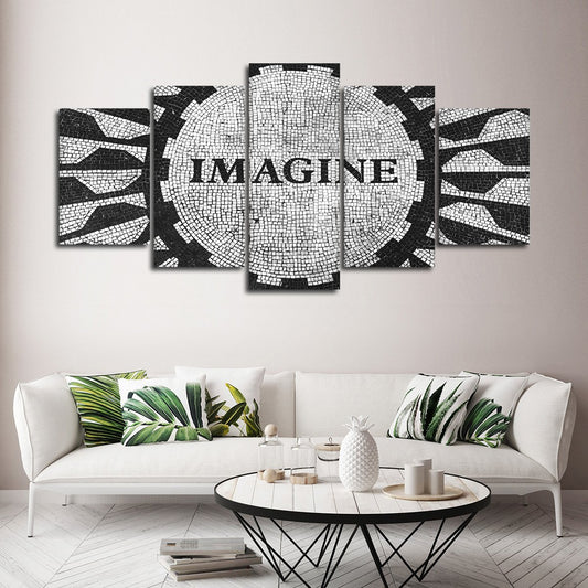 Imagine Multi Panel Canvas Wall Art