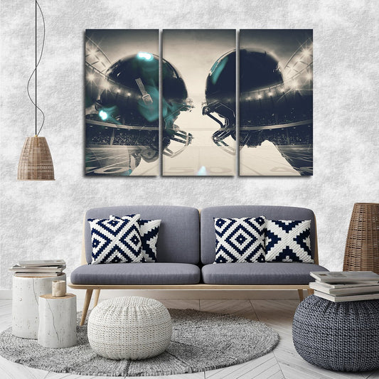 In The Trenches BW Multi Panel Canvas Wall Art
