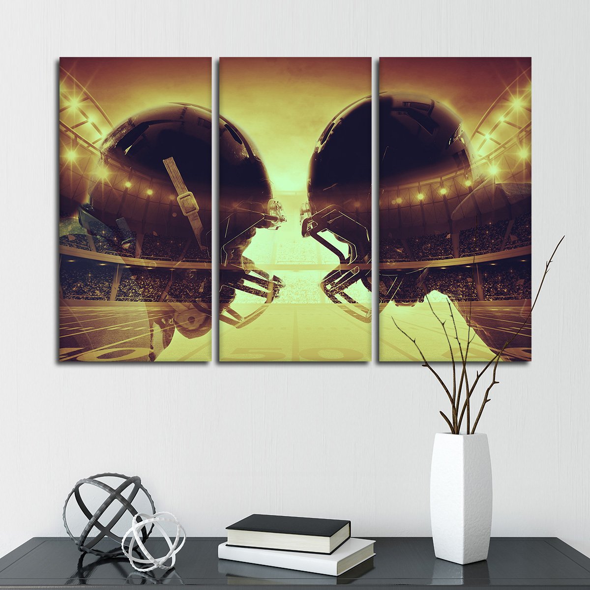 In The Trenches Multi Panel Canvas Wall Art