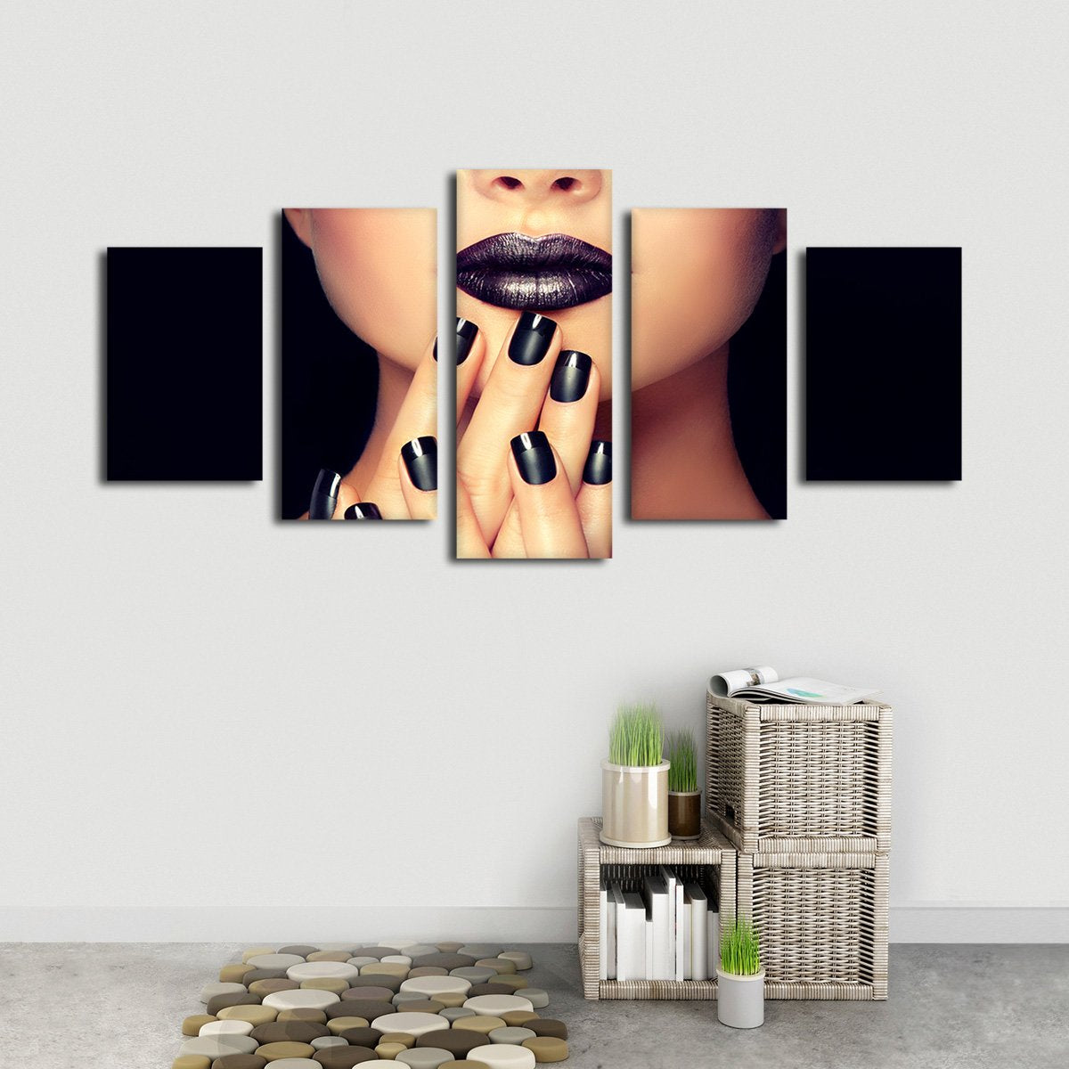 In Vogue Multi Panel Canvas Wall Art