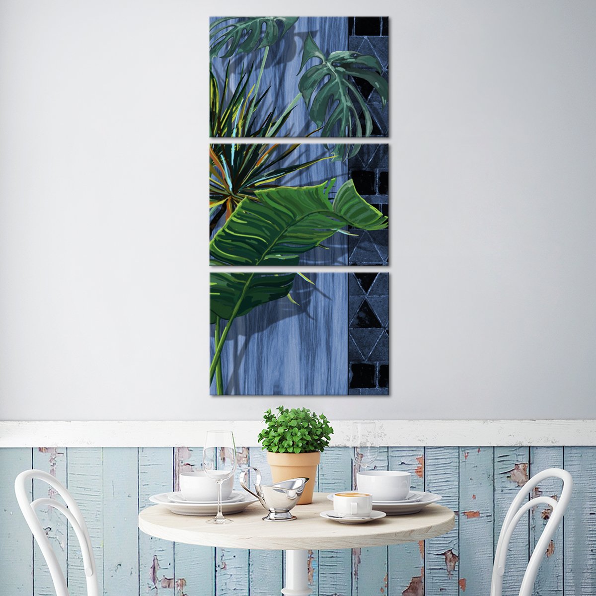 Indoor Plants Multi Panel Canvas Wall Art