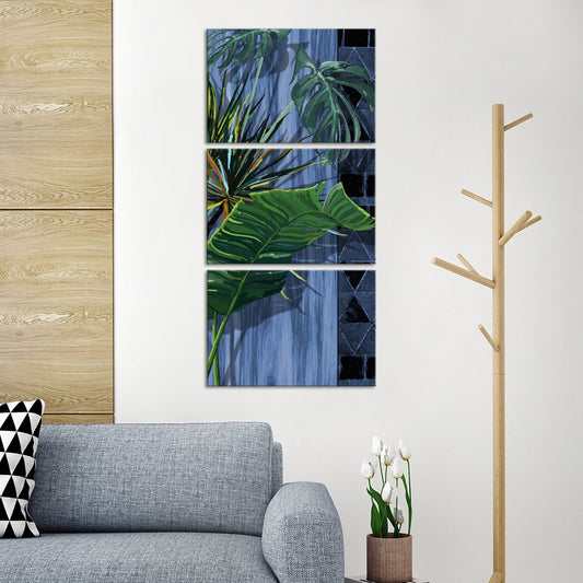 Indoor Plants Multi Panel Canvas Wall Art
