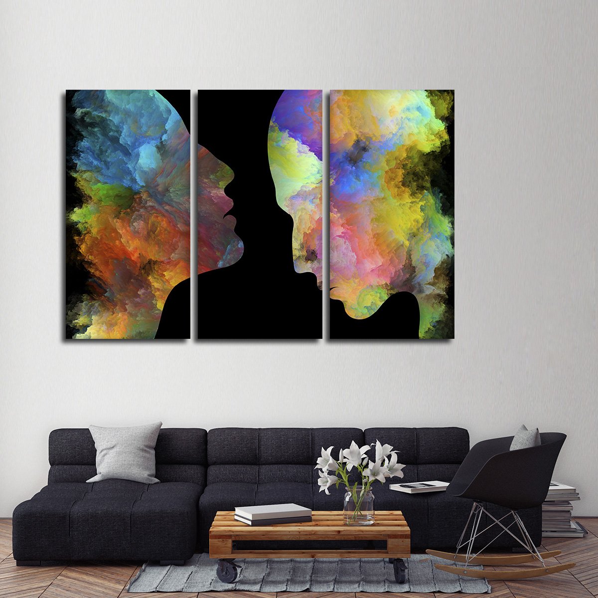 Inner Beauty Multi Panel Canvas Wall Art
