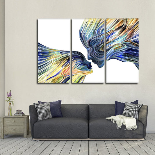 Inspiring Profile Multi Panel Canvas Wall Art