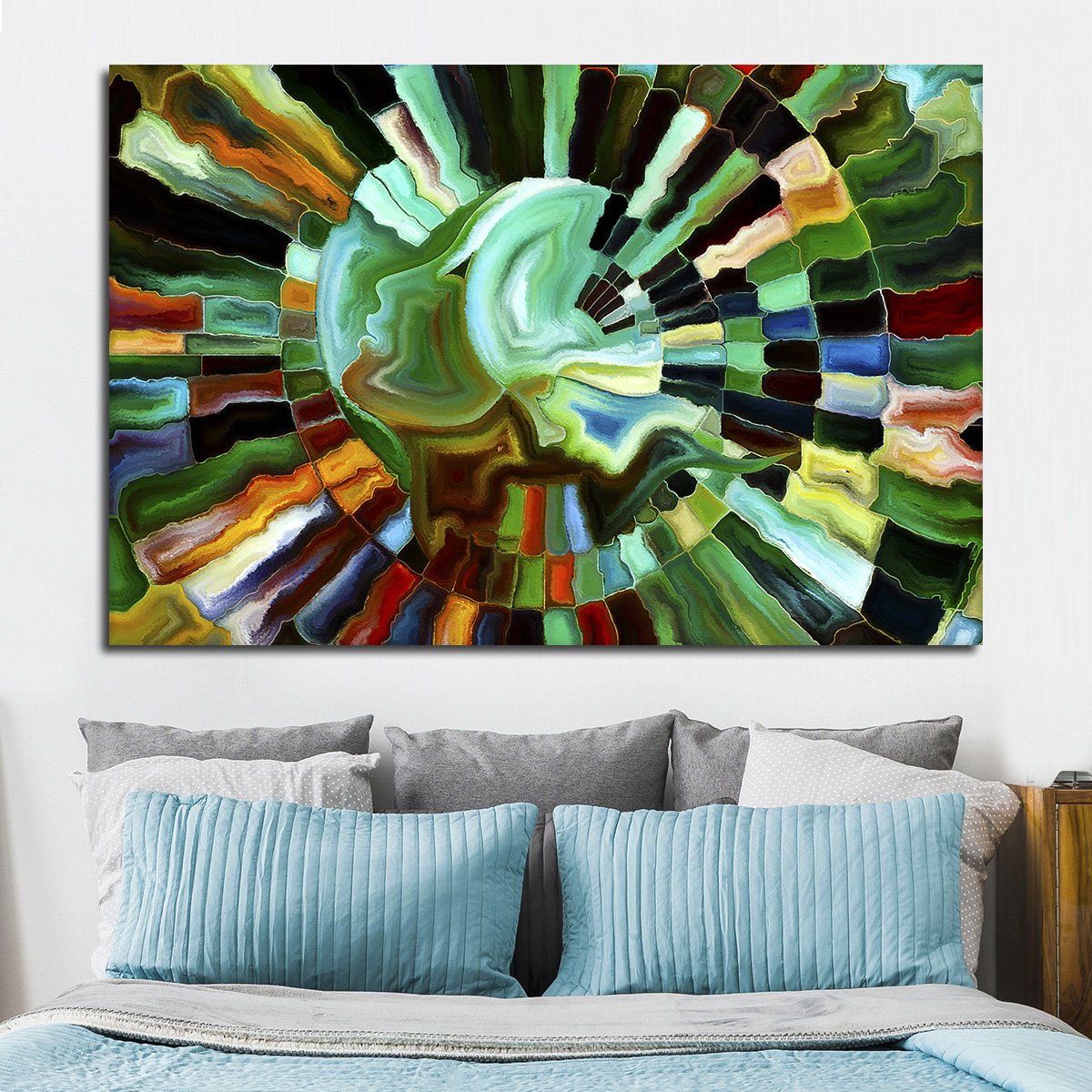 Internal Thoughts Multi Panel Canvas Wall Art