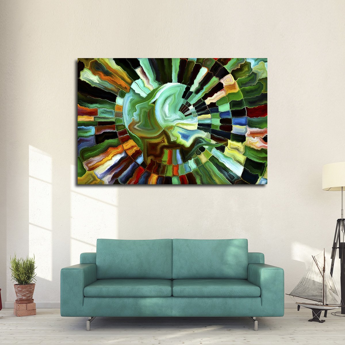 Internal Thoughts Multi Panel Canvas Wall Art
