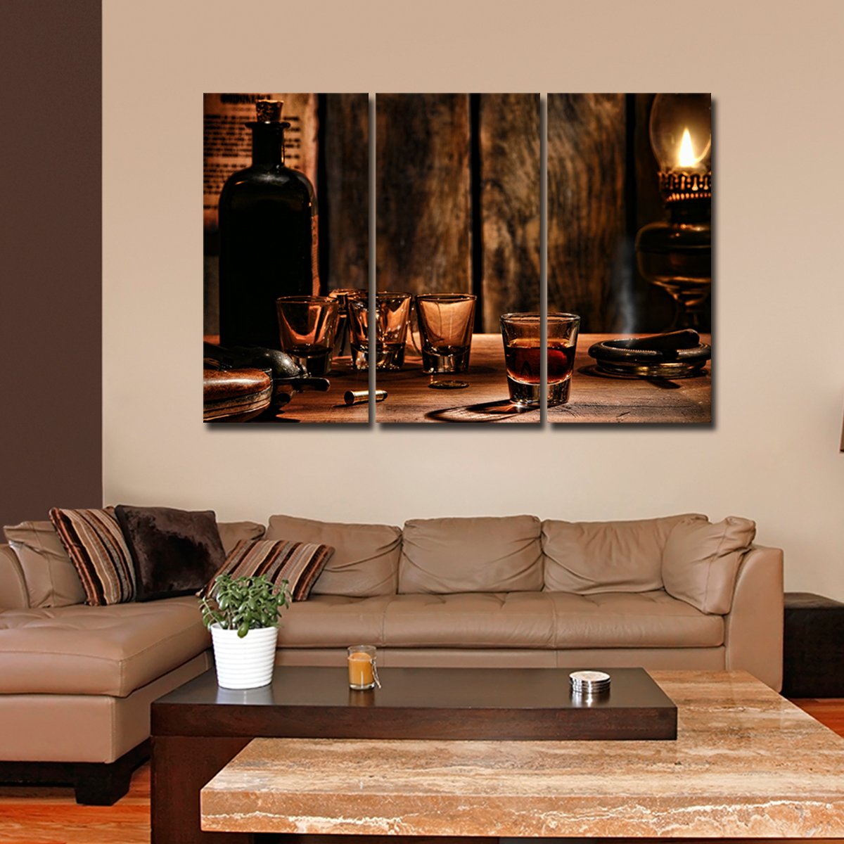 Irish Whiskey Multi Panel Canvas Wall Art