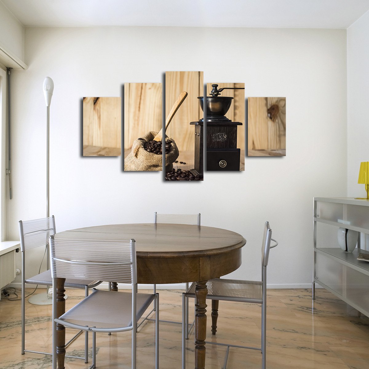 Italian Coffee Multi Panel Canvas Wall Art
