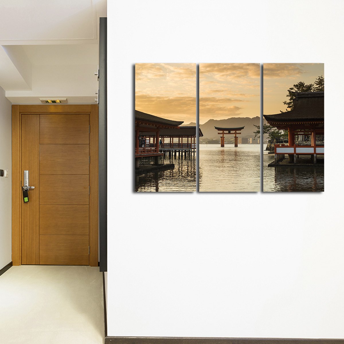 Itsukushima Multi Panel Canvas Wall Art