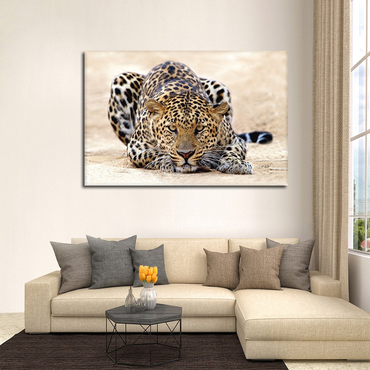 Jaguar Multi Panel Canvas Wall Art