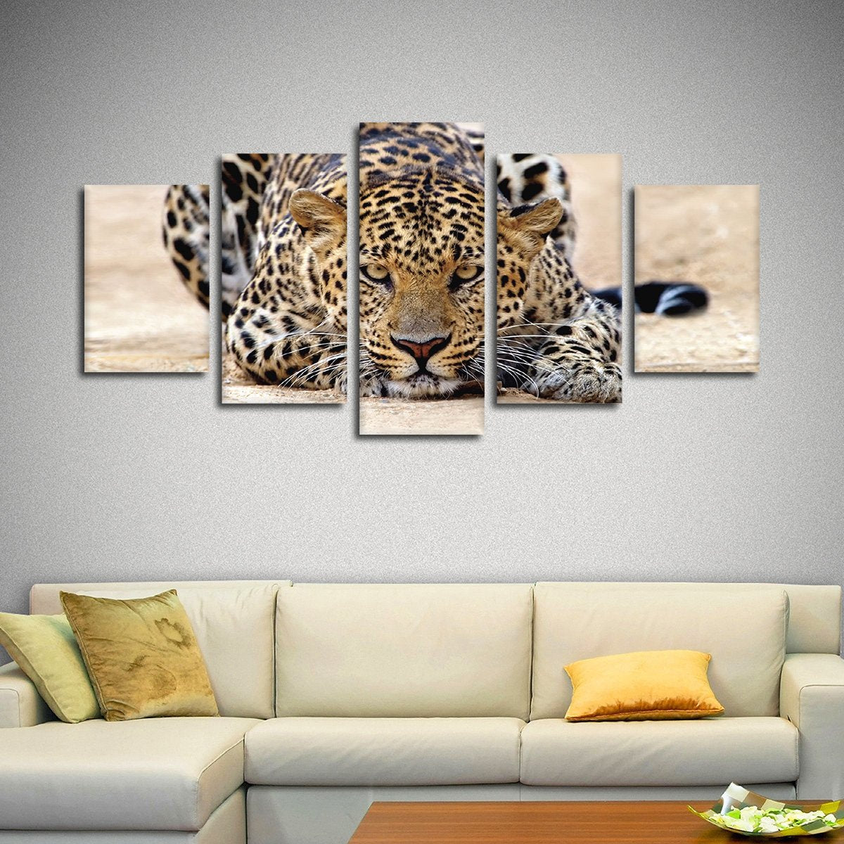 Jaguar Multi Panel Canvas Wall Art