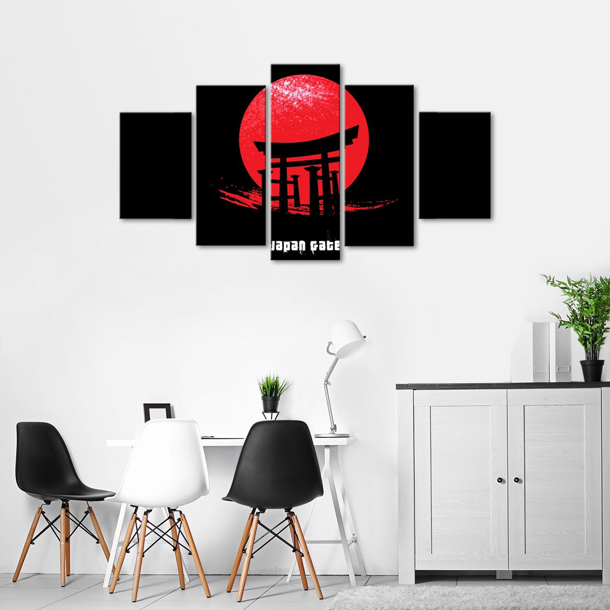 Japan Gate Multi Panel Canvas Wall Art