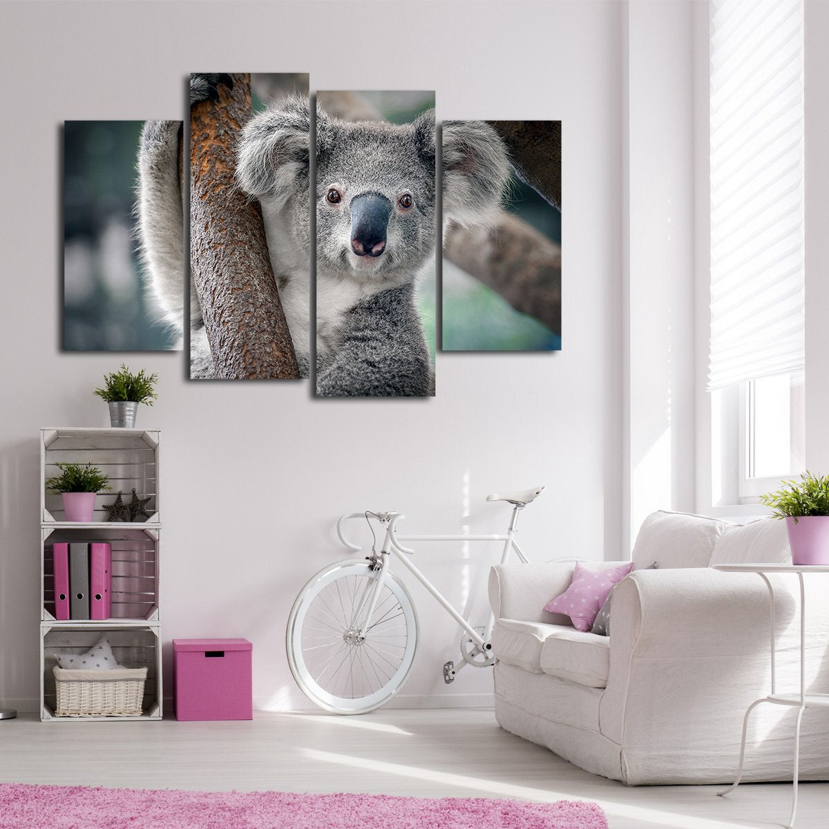 Koala Multi Panel Canvas Wall Art