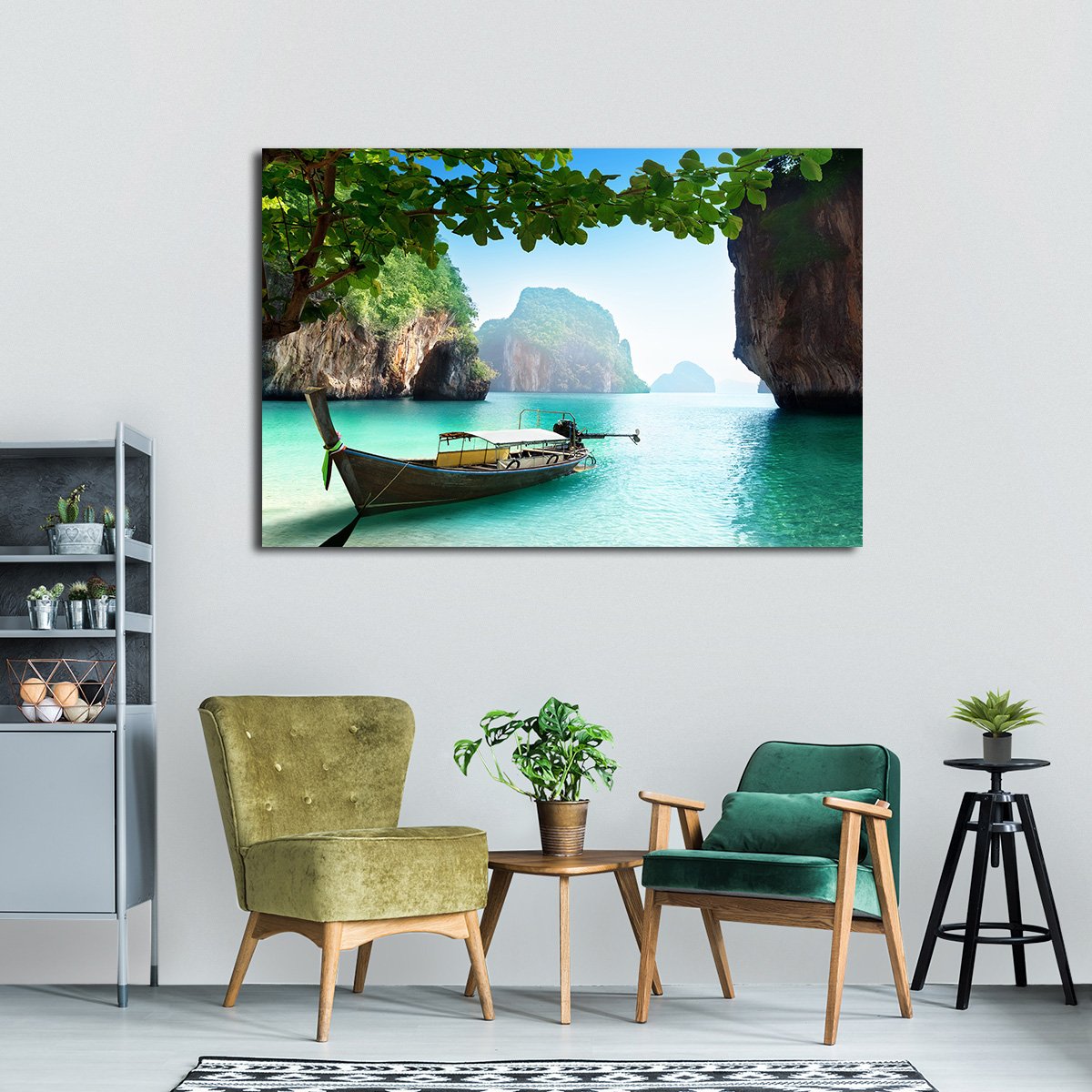 Krabi Islands Multi Panel Canvas Wall Art