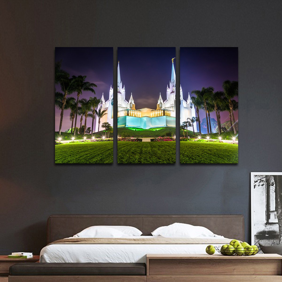 LDS Church Multi Panel Canvas Wall Art