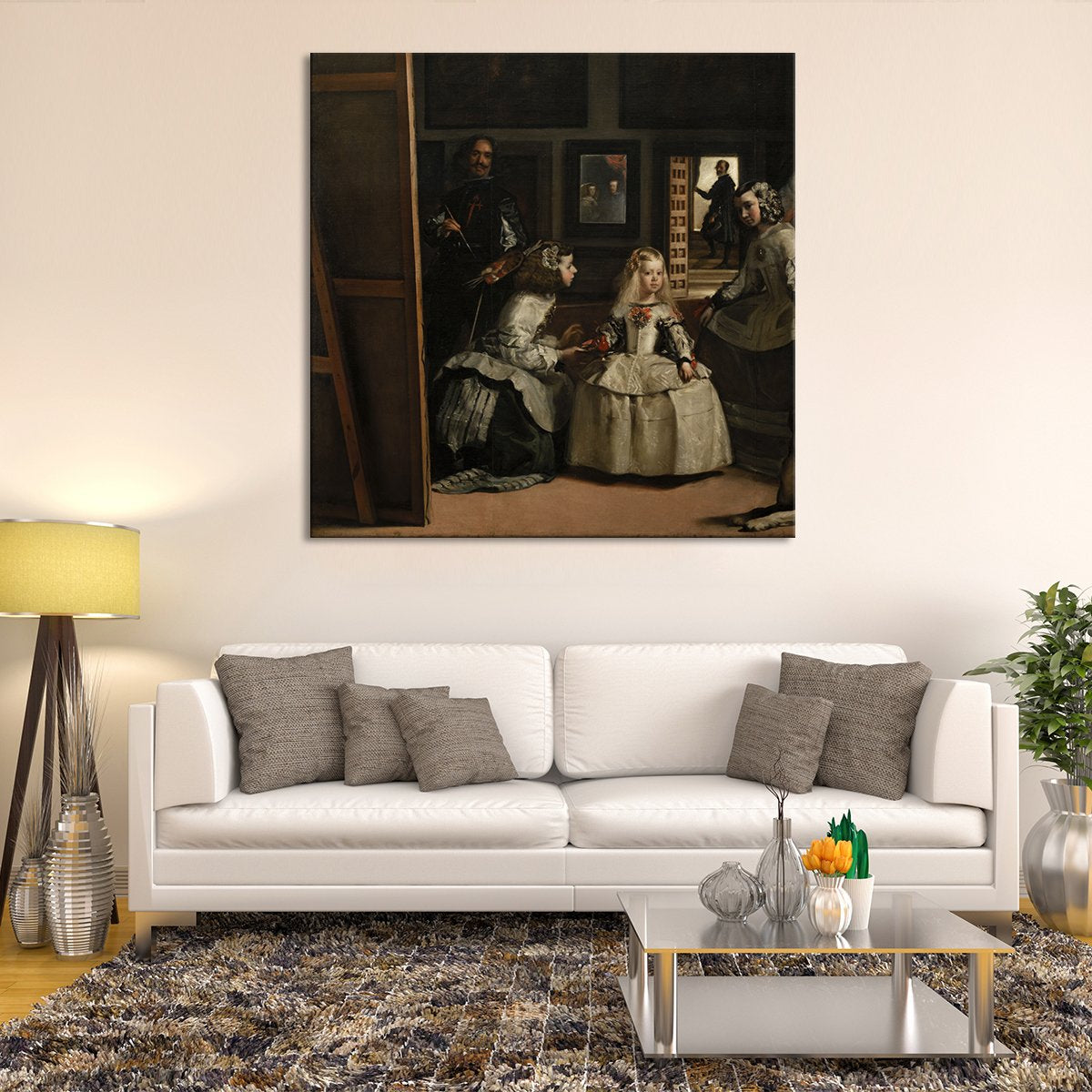 Las Meninas Canvas Wall Art