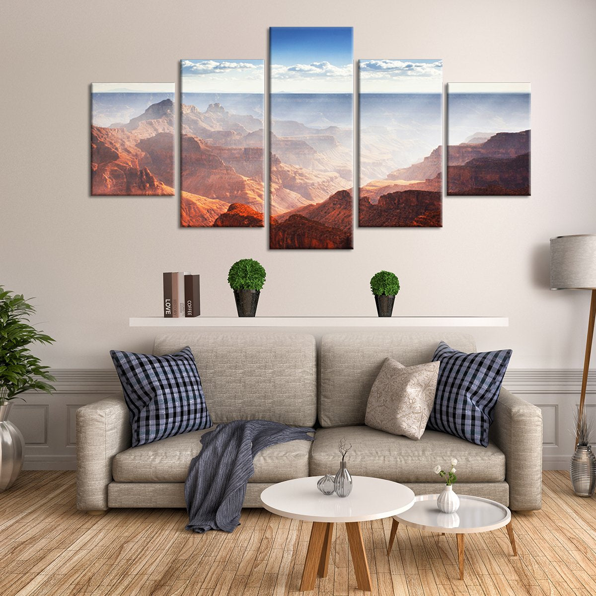 Grand Canyon Multi Panel Canvas Wall Art