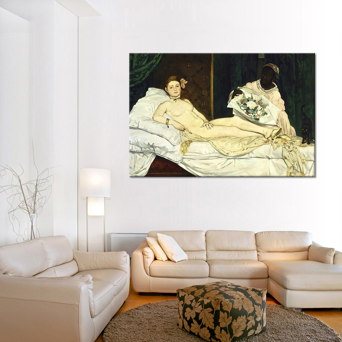 Olympia Multi Panel Canvas Wall Art