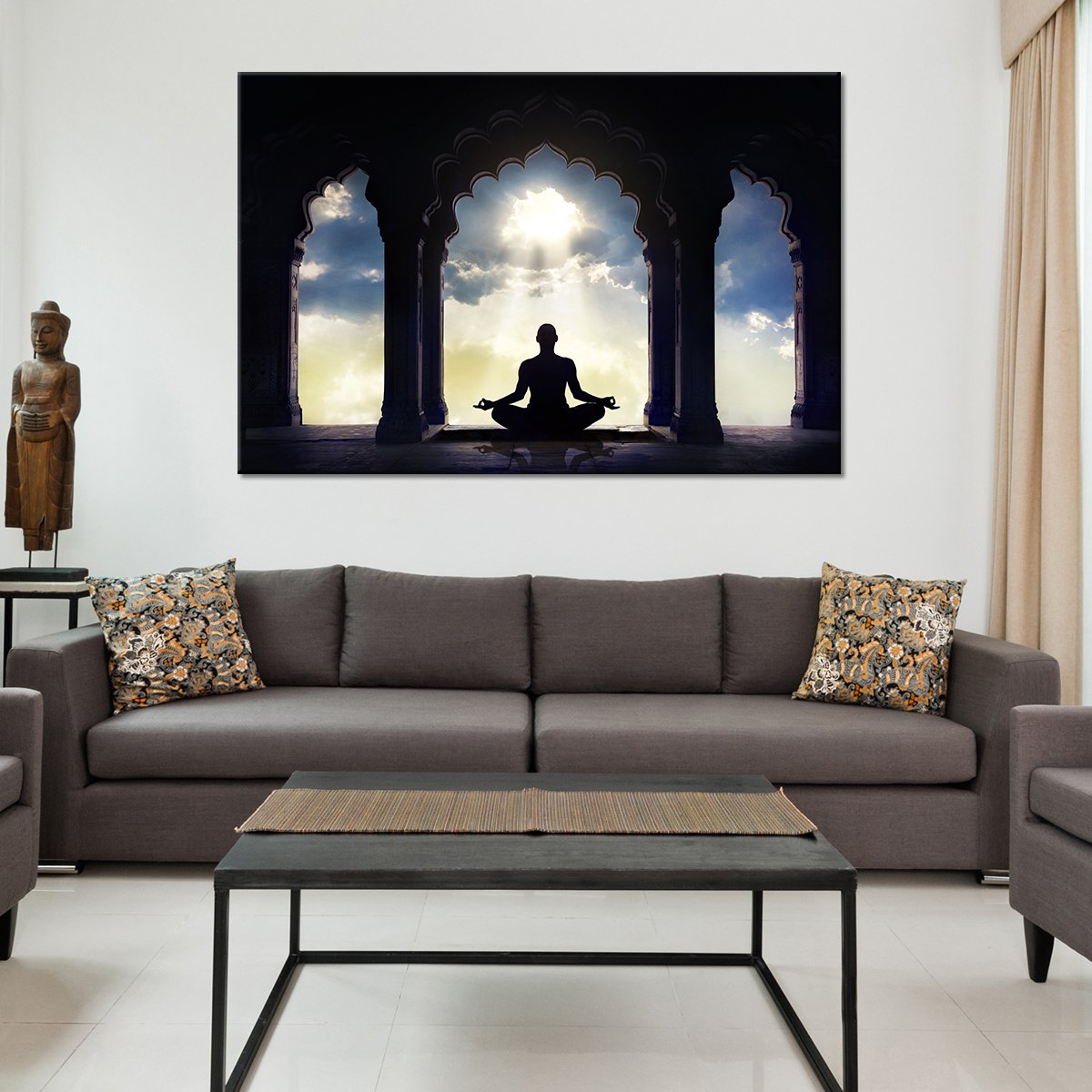 Meditation Multi Panel Canvas Wall Art