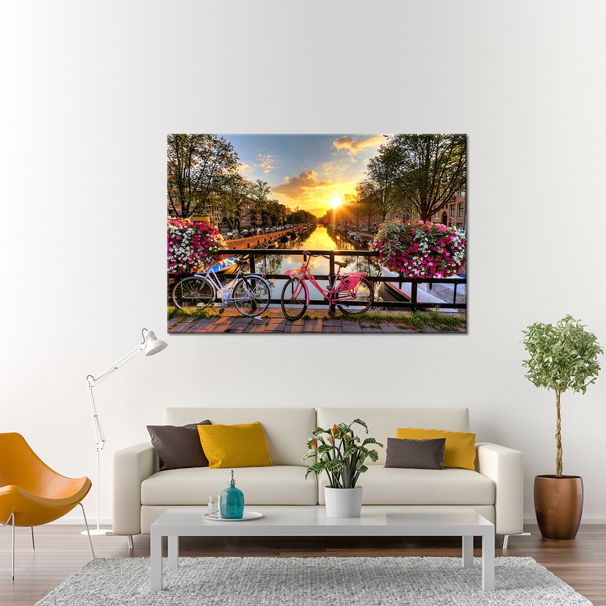 Amsterdam Multi Panel Canvas Wall Art