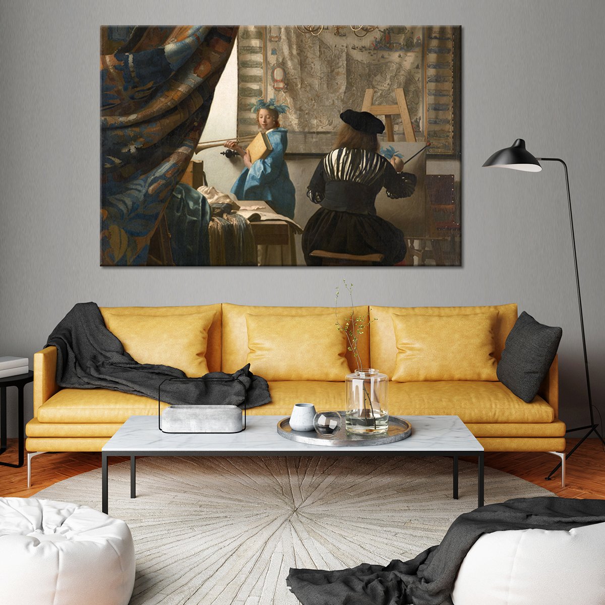 The Art of Painting Multi Panel Canvas Wall Art