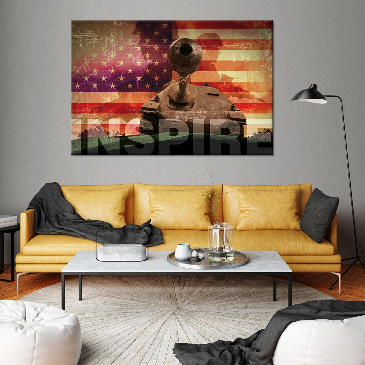 Armored Division Multi Panel Canvas Wall Art
