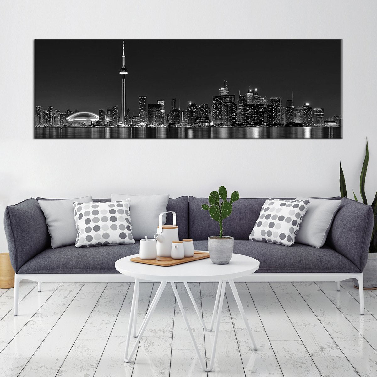 Toronto Lights Multi Panel Canvas Wall Art