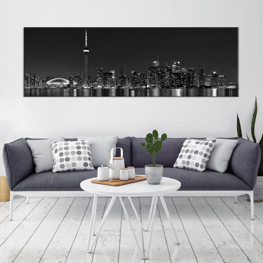 Toronto Lights Multi Panel Canvas Wall Art