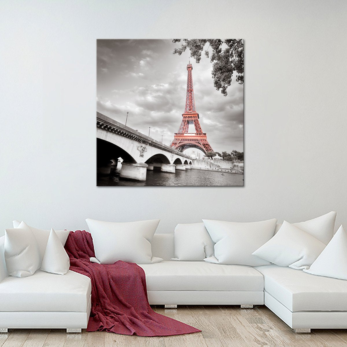 Pride Of Paris Pop Multi Panel Canvas Wall Art