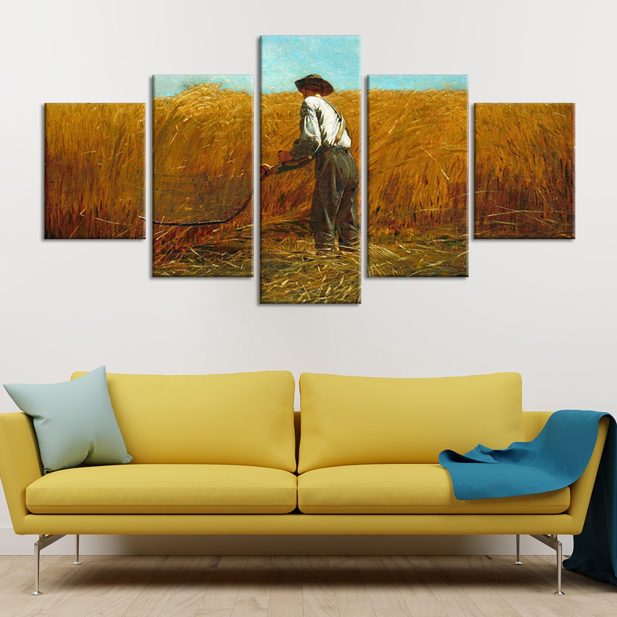 The Veteran In A New Field Multi Panel Canvas Wall Art