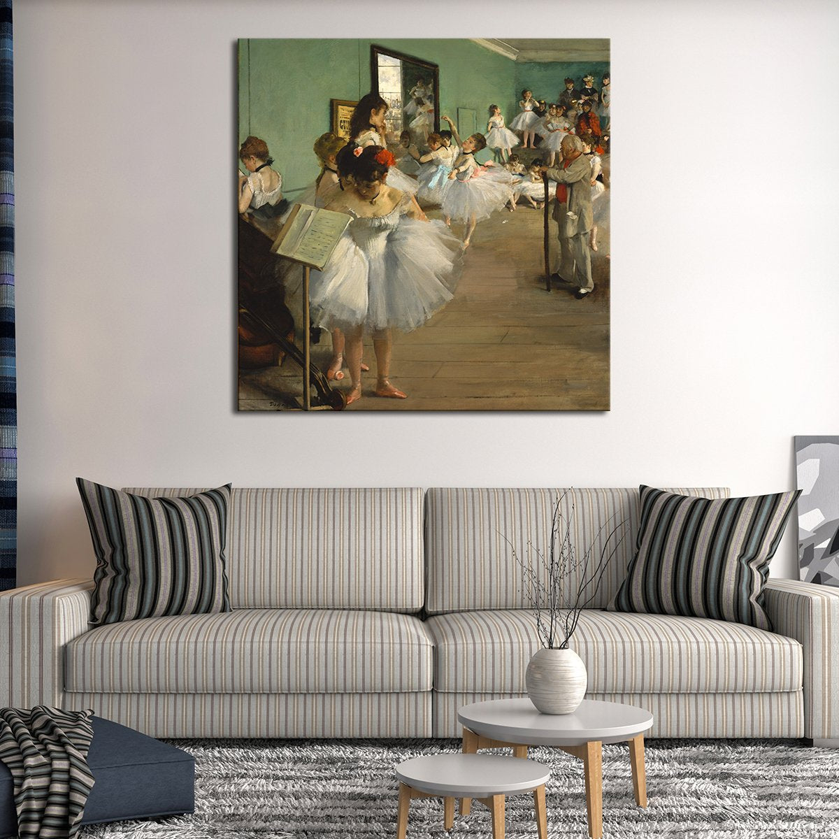 The Dance Class Canvas Wall Art