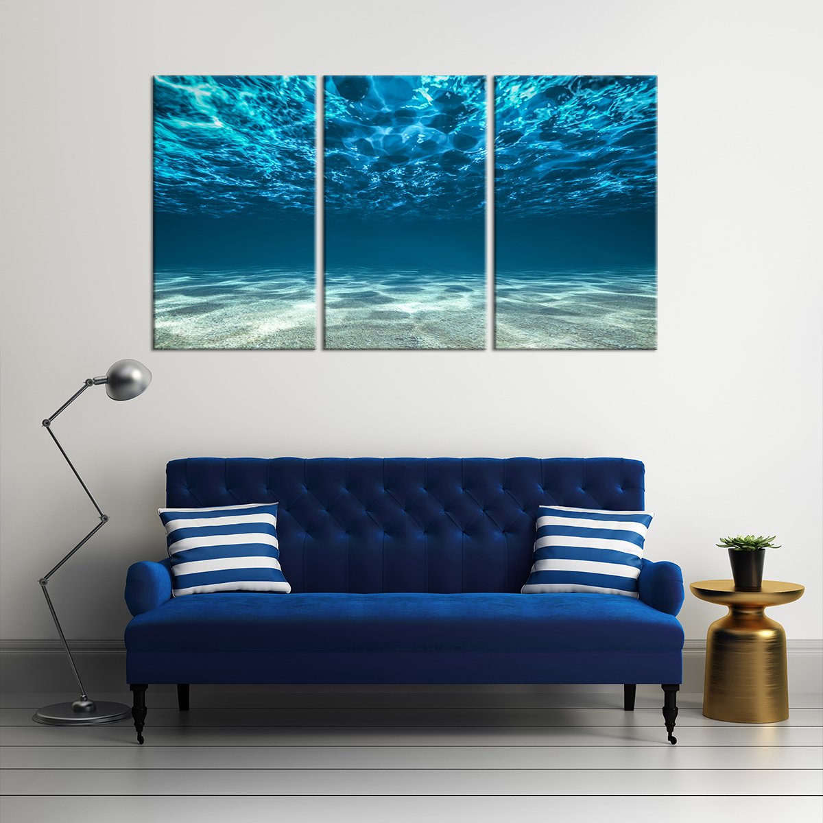 Underwater Multi Panel Canvas Wall Art