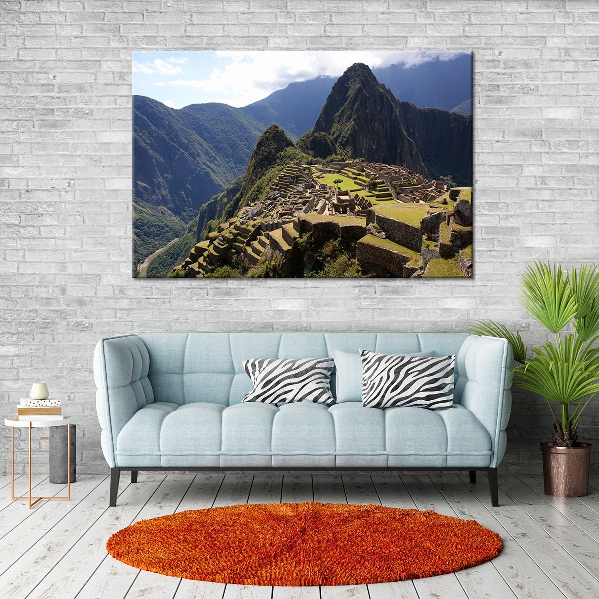 Machu Picchu Multi Panel Canvas Wall Art