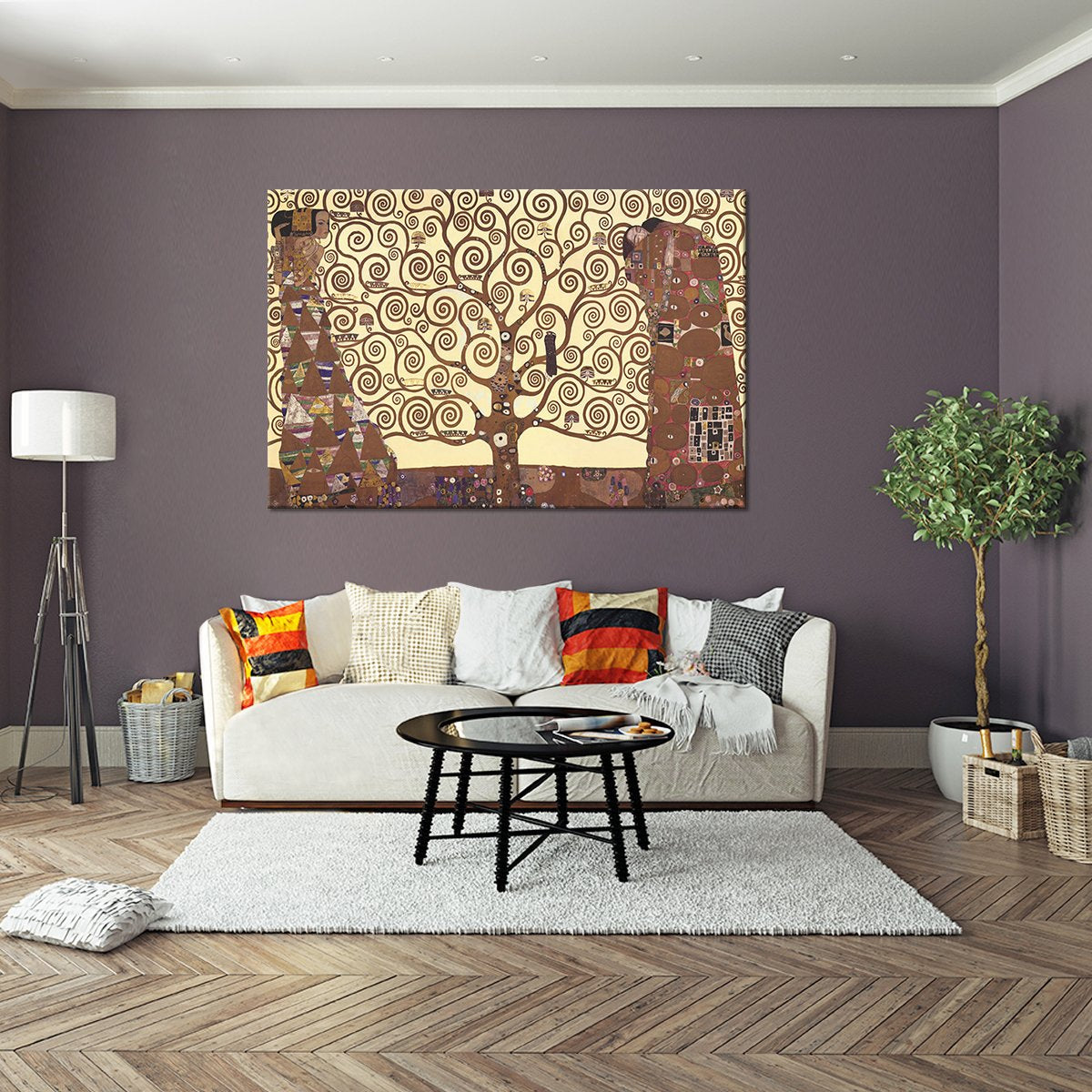 The Tree Of Life Multi Panel Canvas Wall Art