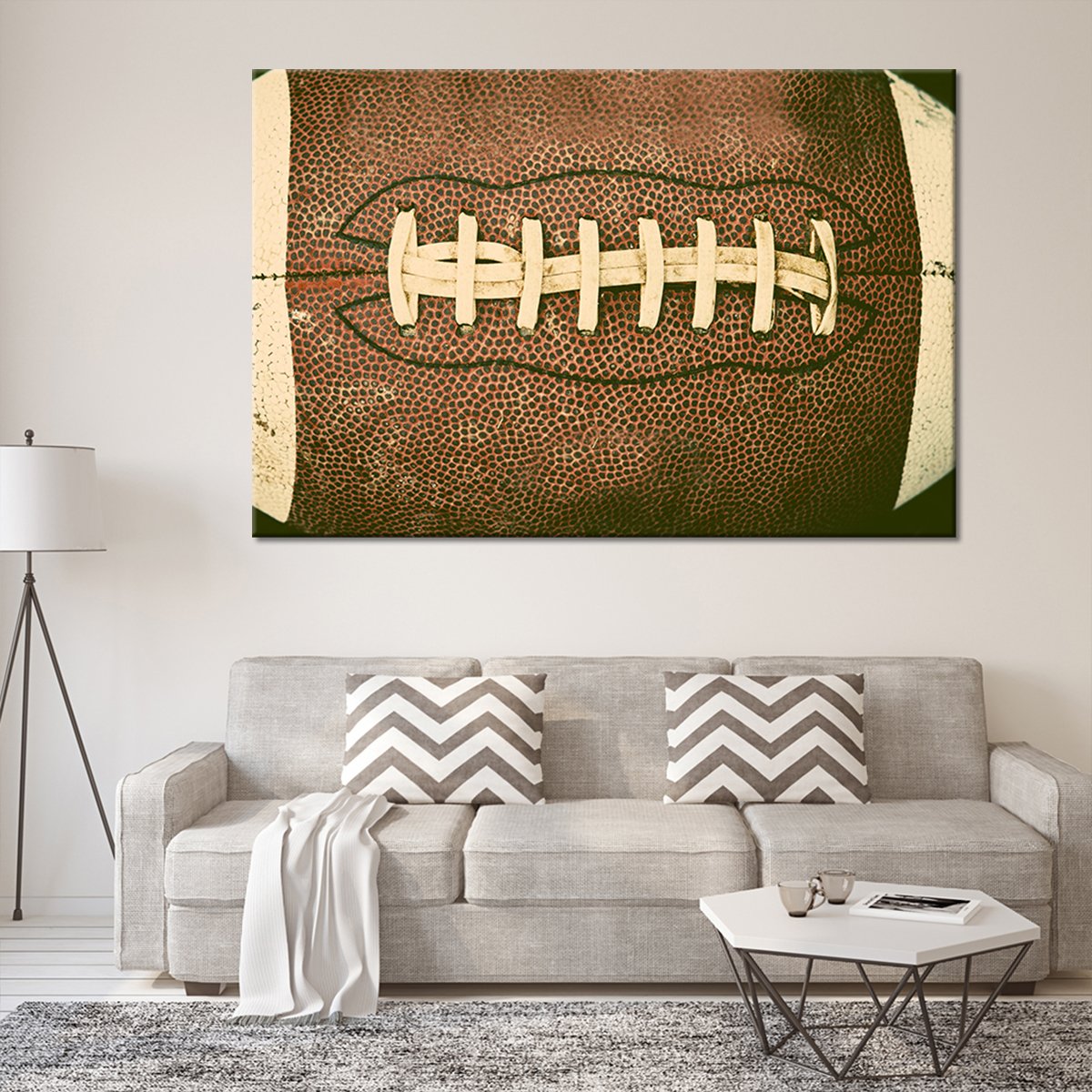 Football Multi Panel Canvas Wall Art