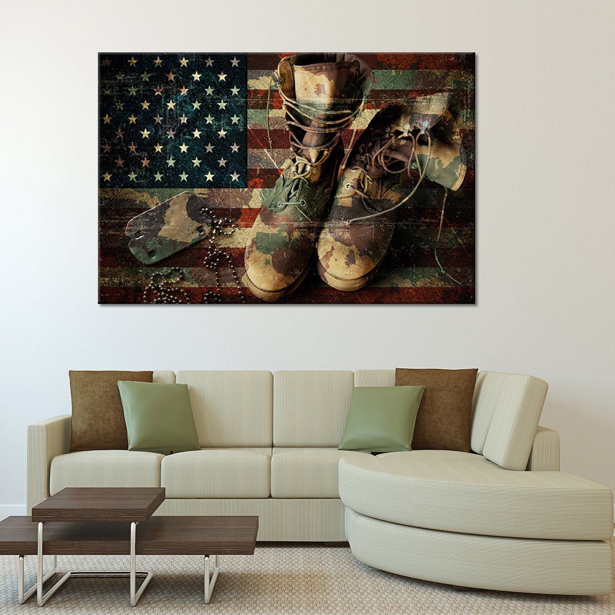 Remember and Honor Multi Panel Canvas Wall Art