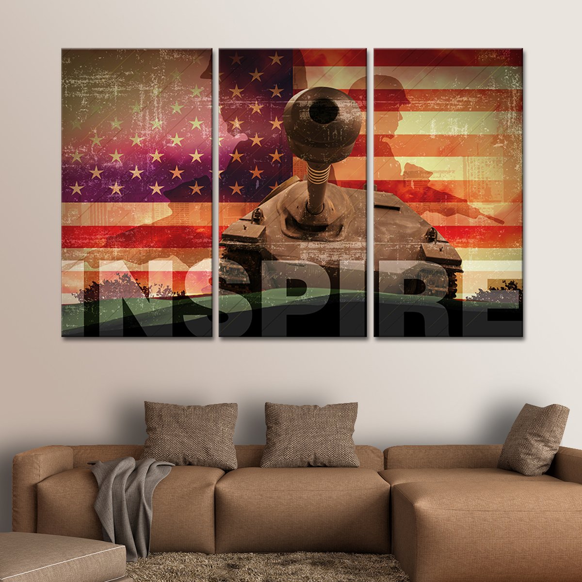 Armored Division Multi Panel Canvas Wall Art