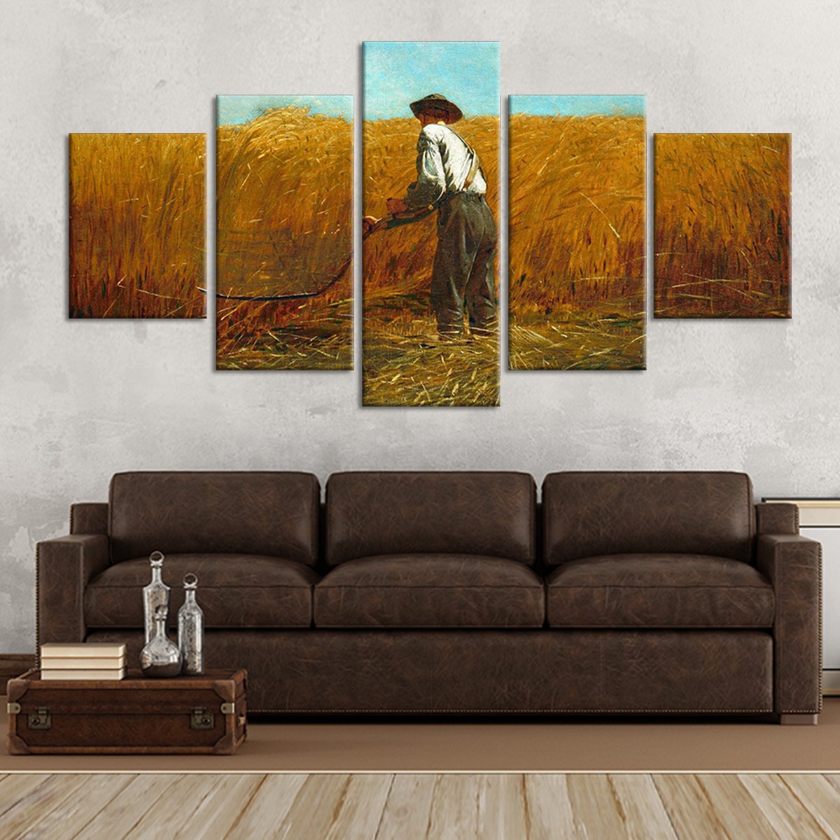 The Veteran In A New Field Multi Panel Canvas Wall Art