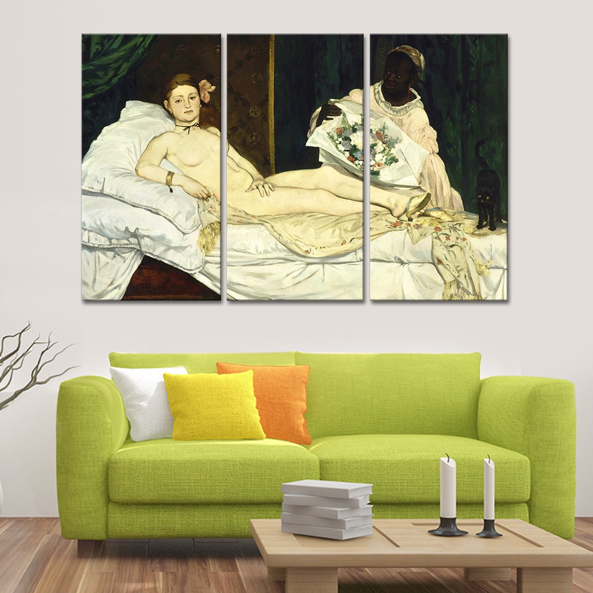 Olympia Multi Panel Canvas Wall Art