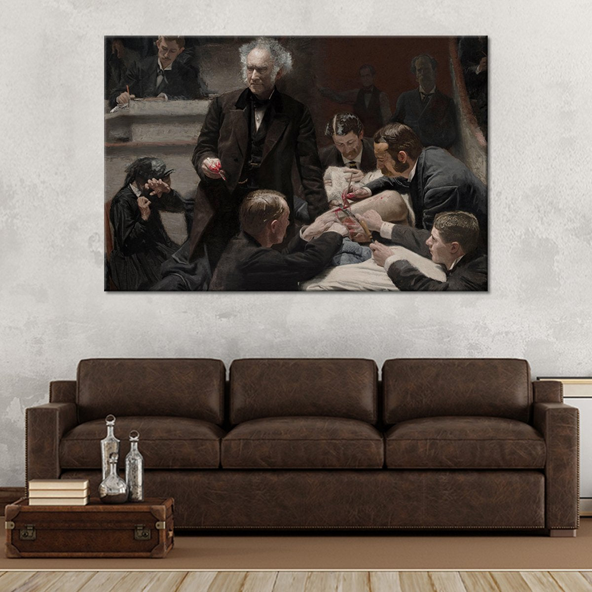 The Gross Clinic Multi Panel Canvas Wall Art
