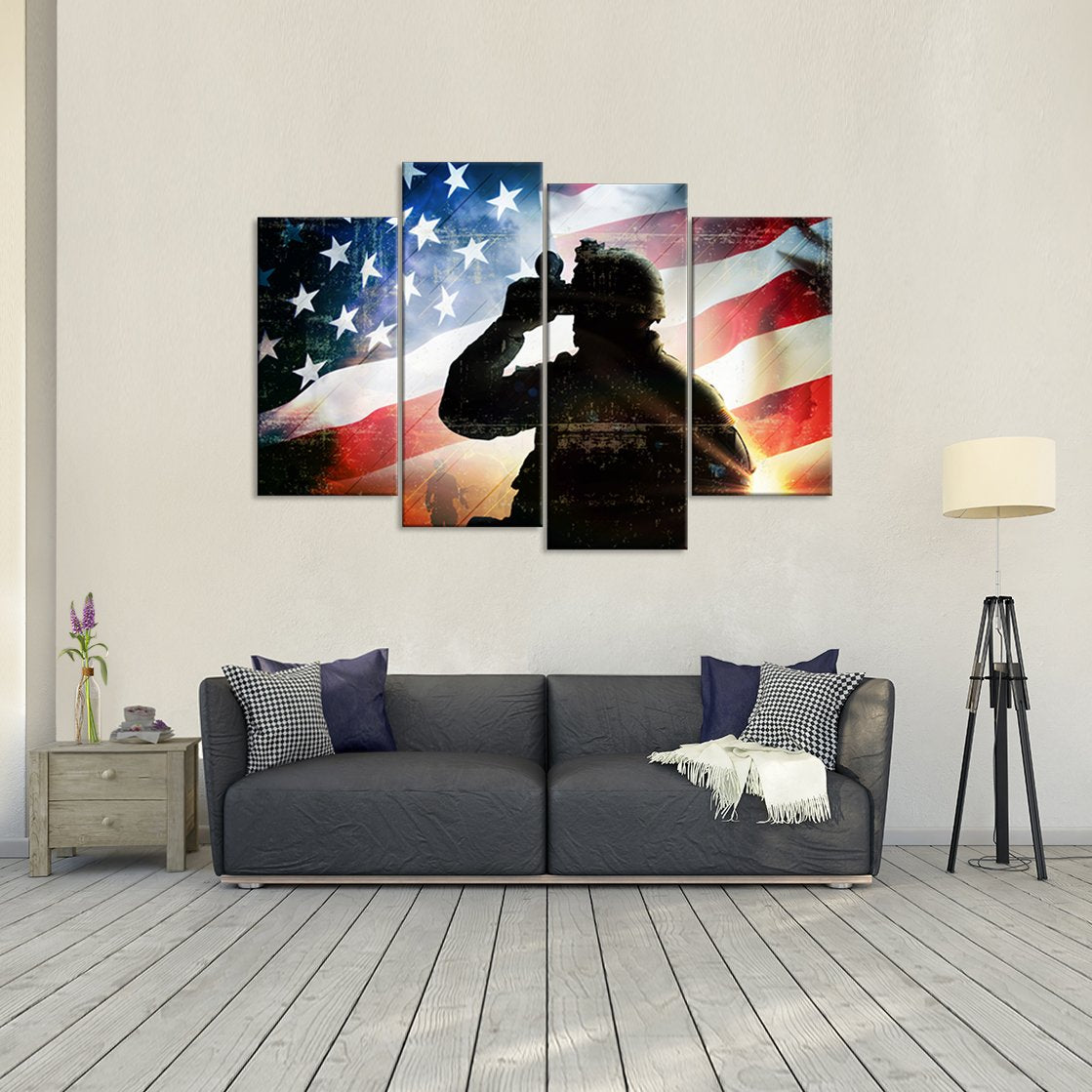 Worth Fighting For Multi Panel Canvas Wall Art