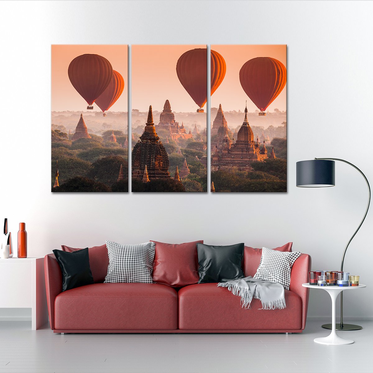 Myanmar Multi Panel Canvas Wall Art