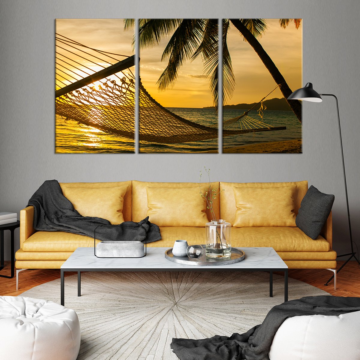 Hammock Multi Panel Canvas Wall Art