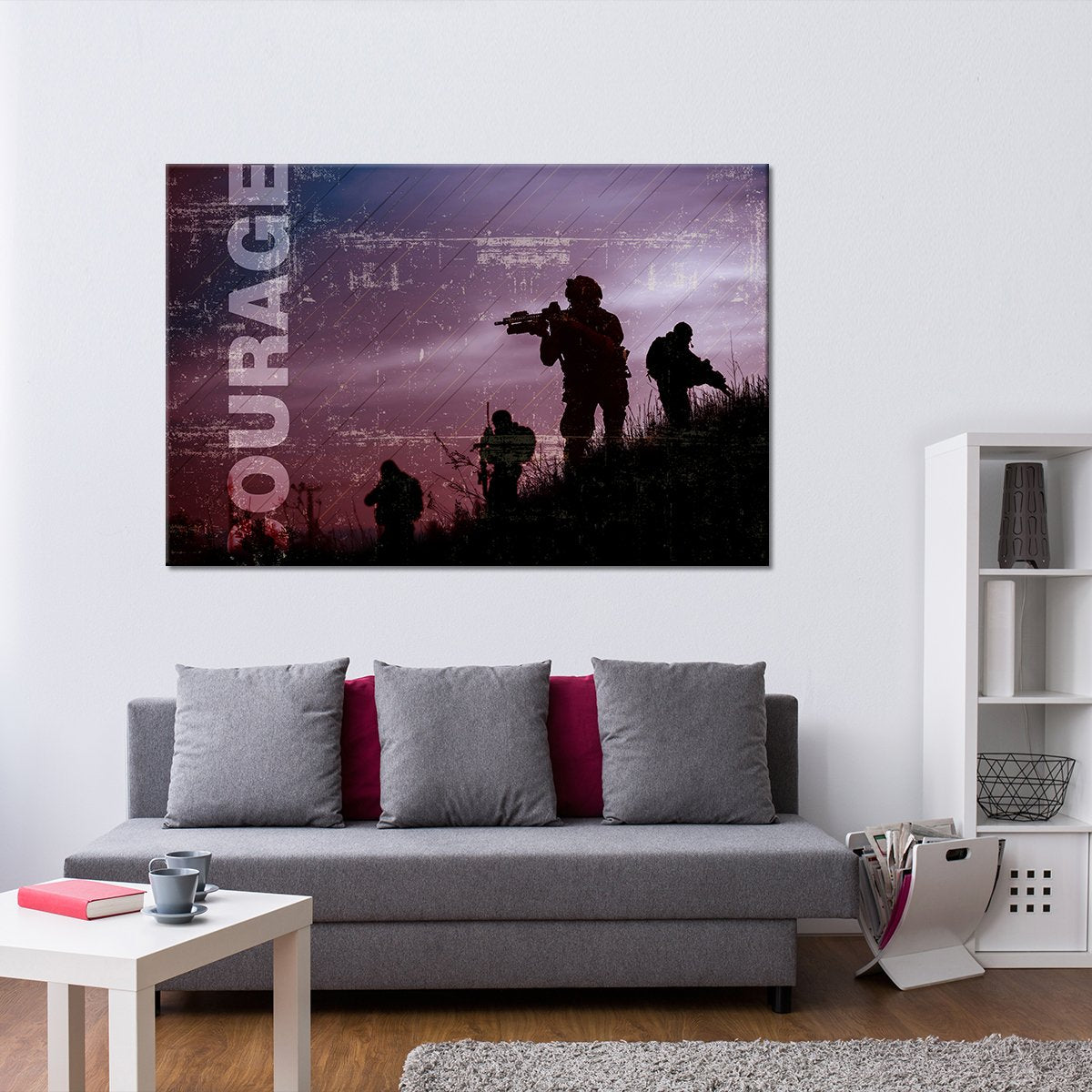 Courage Multi Panel Canvas Wall Art