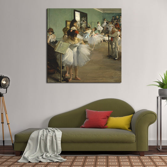 The Dance Class Canvas Wall Art